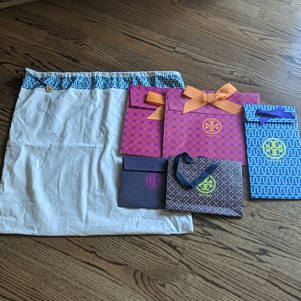 Tory Burch Gift Bags + Dust Bag